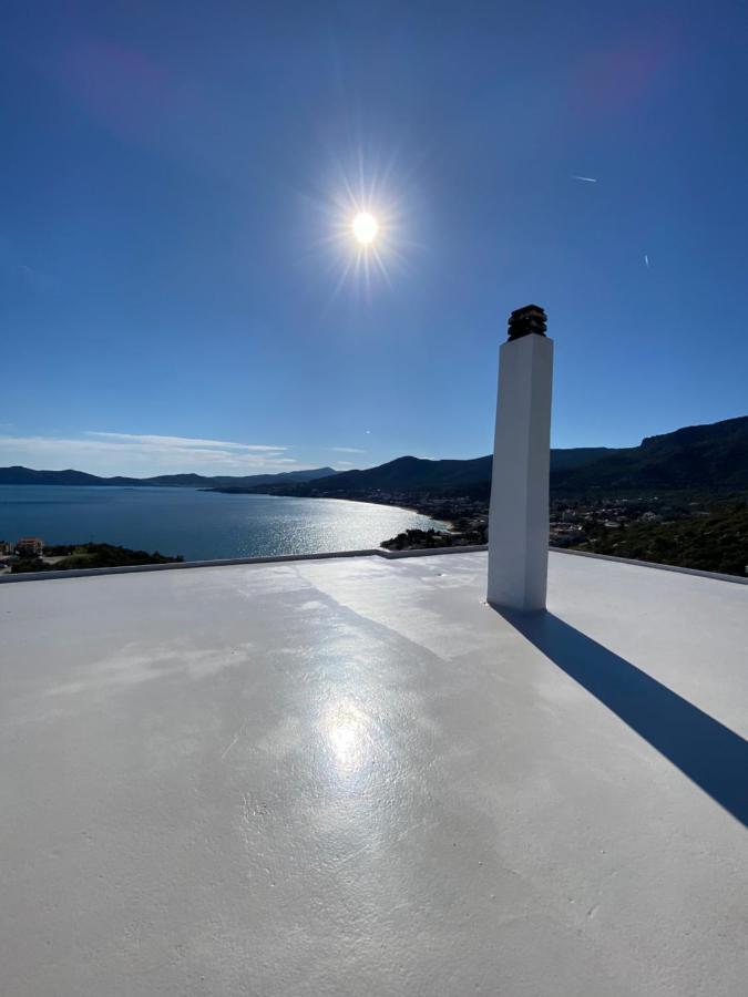 Mimoza'S Sea View Apartment PalaiónTsiflíkion Dış mekan fotoğraf