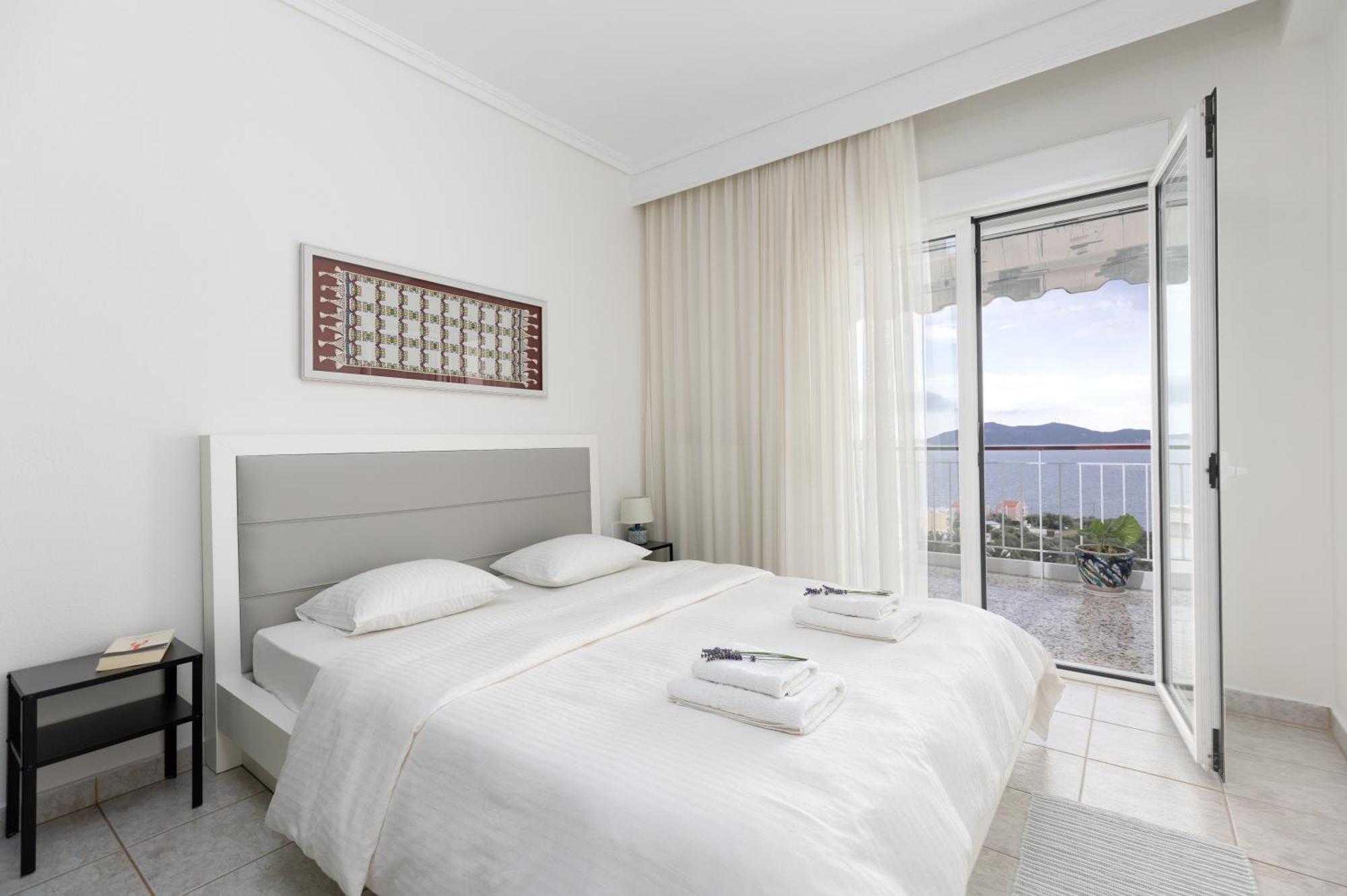 Mimoza'S Sea View Apartment PalaiónTsiflíkion Dış mekan fotoğraf