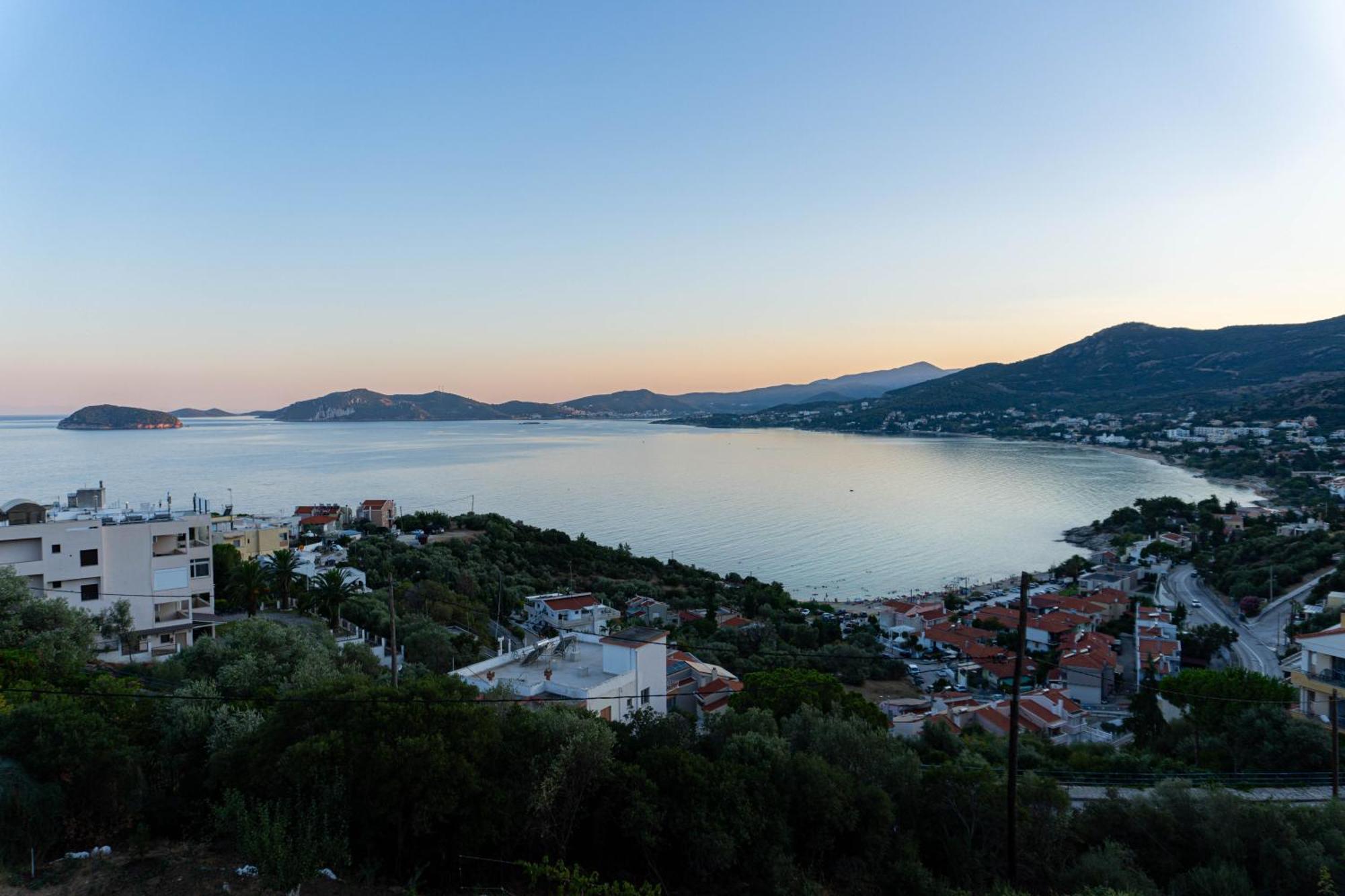 Mimoza'S Sea View Apartment PalaiónTsiflíkion Dış mekan fotoğraf